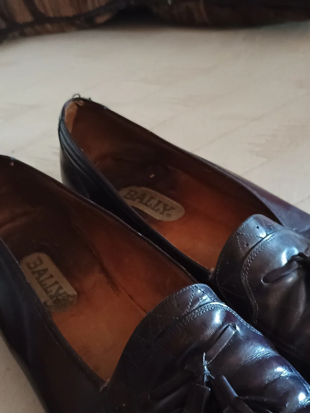 Unknown Brand Men’s Brown Tassel Loafers (243)